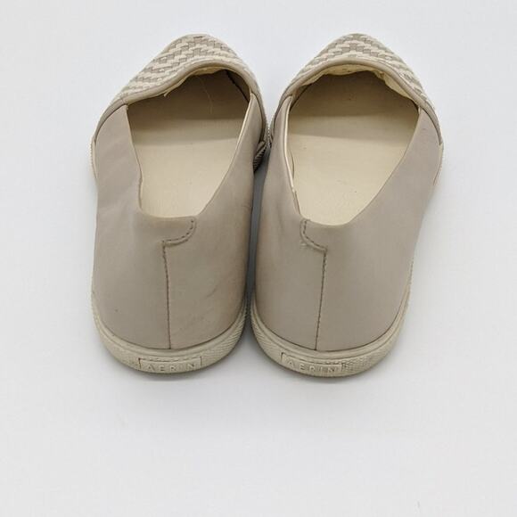 Aerin Daniela Woven Toe Tan Slip On Flats Size 8 - Picture 3 of 9